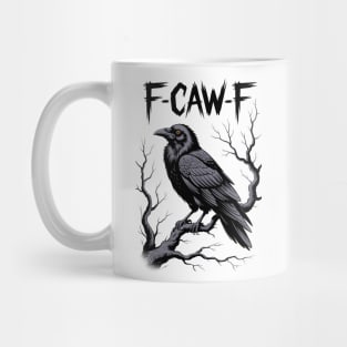 F-CAW-F Raven Graphic Mug